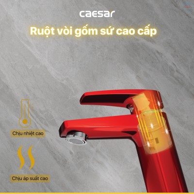 Vòi lavabo nóng lạnh Caesar B390CRU