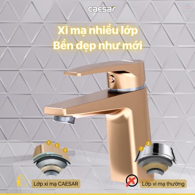Vòi lavabo nóng lạnh Caesar B390CGU