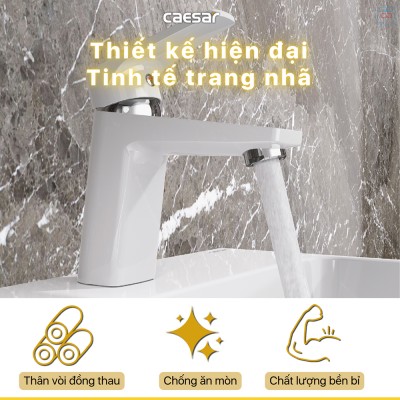 Vòi lavabo nóng lạnh Caesar B390CWU