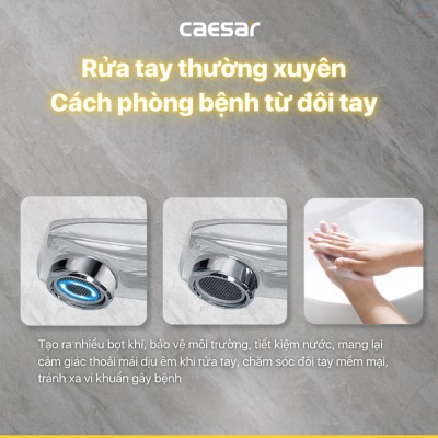 Vòi lavabo lạnh Caesar B119C