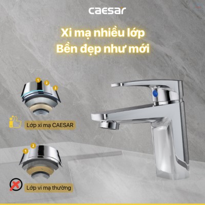 Vòi lavabo lạnh Caesar B119C