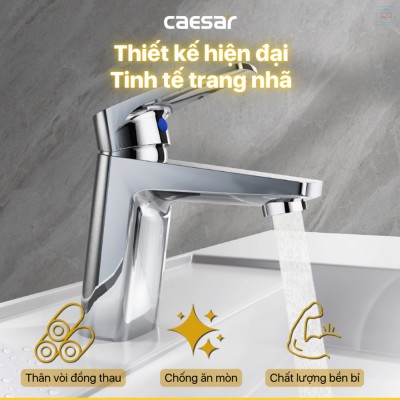 Vòi lavabo lạnh Caesar B119C