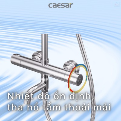 Sen tắm cây nhiệt độ Caesar S1038S