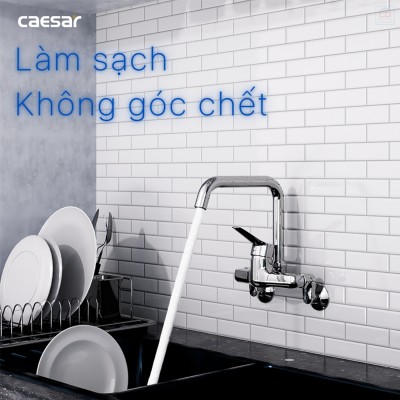 Vòi bếp nóng lạnh Caesar K527C
