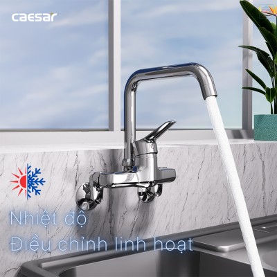 Vòi bếp nóng lạnh Caesar K527C