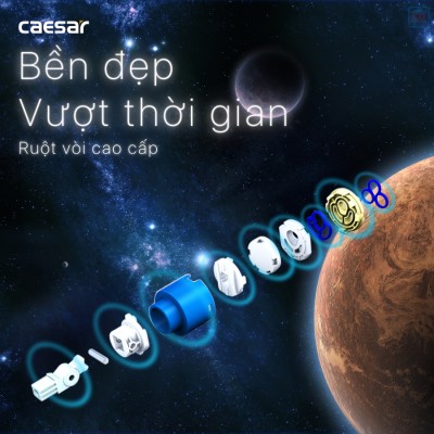 Vòi bếp nóng lạnh Caesar K695CV