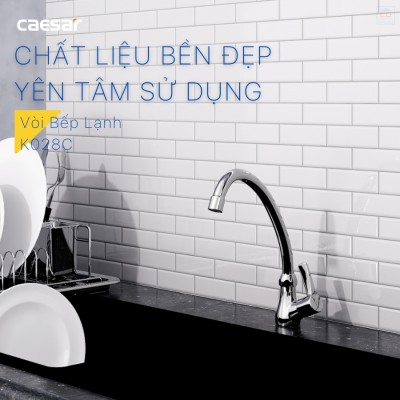 Vòi bếp lạnh Caesar K028C