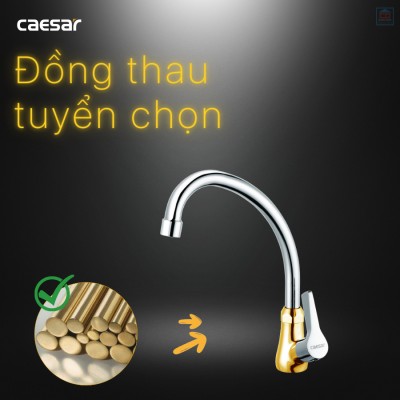 Vòi bếp lạnh Caesar K028C