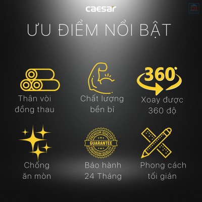 Vòi bếp lạnh rút dây Caesar K079C