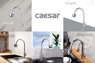 Vòi bếp lạnh Caesar K035CV