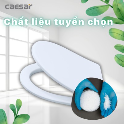 Nắp bồn cầu đóng êm Caesar M260