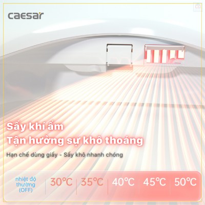 Nắp bồn cầu điện tử Caesar TAF710H