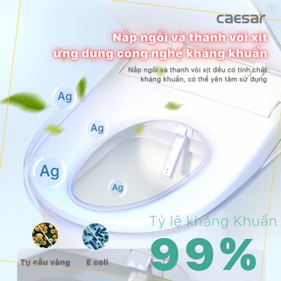 Nắp bồn cầu điện tử Caesar TAF710H
