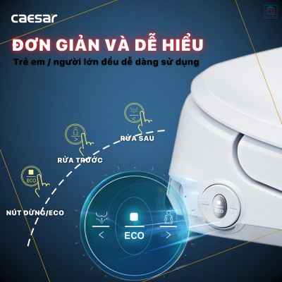 Nắp bồn cầu điện tử Caesar TAF710H
