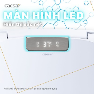 Bồn cầu nắp điện tử Caesar CD1342 + TAF610H