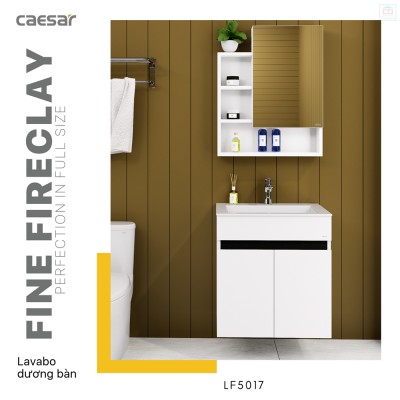 Bộ tủ chậu Caesar LF5017 + EH15017AV