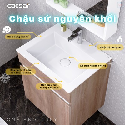 Bộ tủ chậu Caesar LF5017 + EH15017AW7V