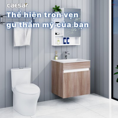 Bộ tủ chậu Caesar LF5017 + EH15017AW7V