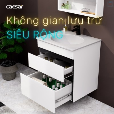 Bộ tủ chậu Caesar LF5024 + EH15024DDV