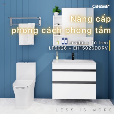 Bộ tủ chậu Caesar LF5026 + EH15026DDRV