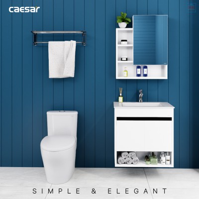 Bộ tủ chậu Caesar LF5030 + EH15030AV