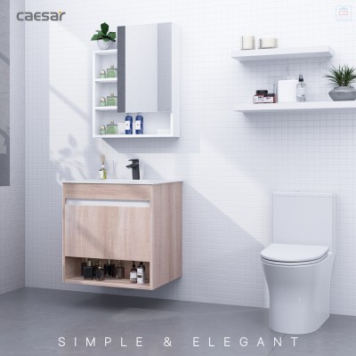 Bộ tủ chậu Caesar LF5030 + EH15030AW7V