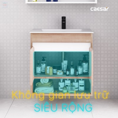 Bộ tủ chậu Caesar LF5030 + EH15030AW7V