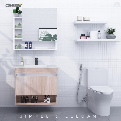 Bộ tủ chậu Caesar LF5032 + EH15032AW7V