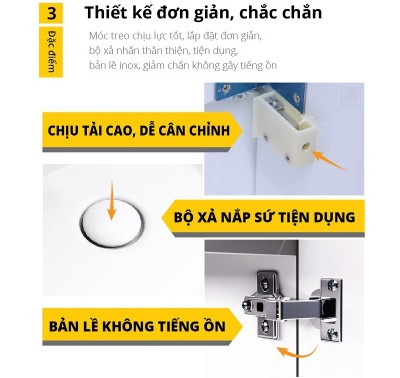Bộ tủ chậu Caesar LF5253 + EH05253ATGV