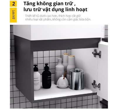 Bộ tủ chậu Caesar LF5253 + EH05253ATGV