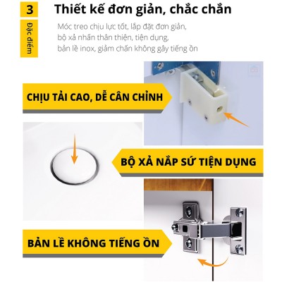 Bộ tủ chậu Caesar LF5253 + EH05253AWV