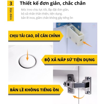 Bộ tủ chậu Caesar LF5255 + EH05255AV