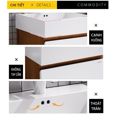 Bộ tủ chậu Caesar LF5261 + EH05261AWV