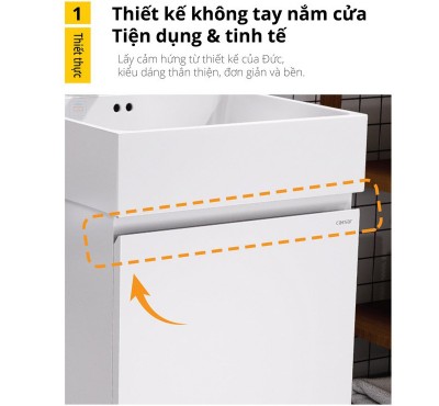 Bộ tủ chậu Caesar LF5263 + EH05263AV