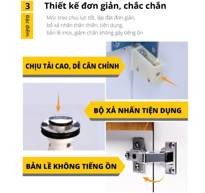 Bộ tủ chậu Caesar LF5263 + EH05263AWV
