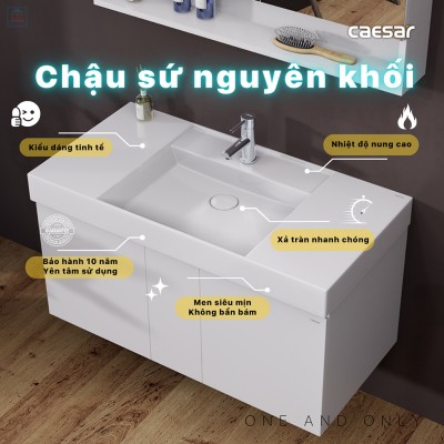 Bộ tủ chậu Caesar LF5386 + EH05386AV