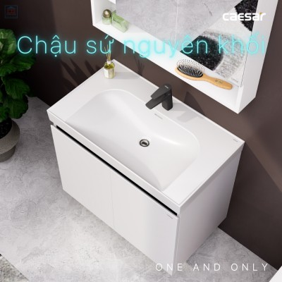 Bộ tủ chậu Caesar LF5358 + EH15358CLV