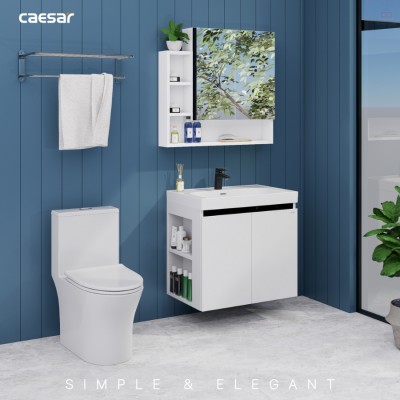 Bộ tủ chậu Caesar LF5357 + EH15357CLV