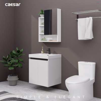 Bộ tủ chậu Caesar LF5356 + EH15356AV