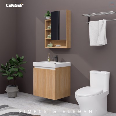 Bộ tủ chậu Caesar LF5356 + EH15356AW7V