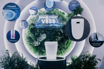 Bồn cầu thông minh Viglacera V885
