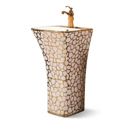 Chậu lavabo liền chân Bancoot CD20G