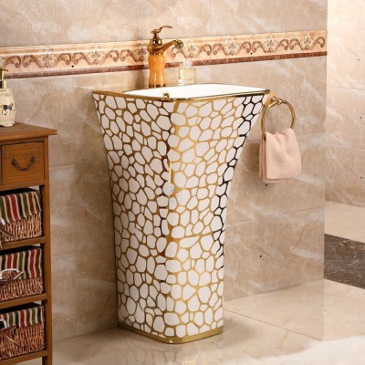 Chậu lavabo liền chân Bancoot CD20G