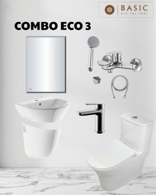 Combo thiết bị vệ sinh Basic Eco 3