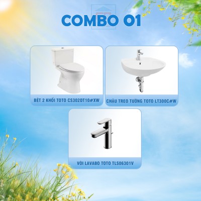 Combo TOTO cho nhà nhỏ 01