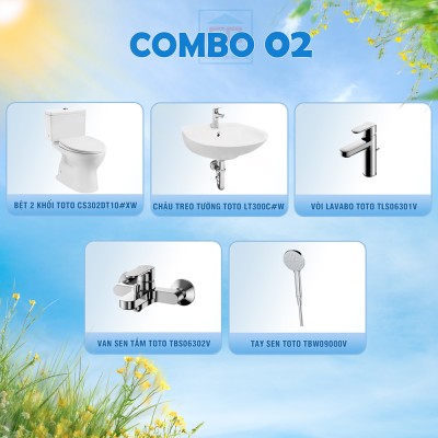 Combo TOTO chuẩn Nhật 02