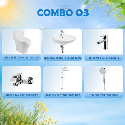 Combo TOTO chuẩn Nhật 03