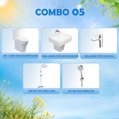 Combo TOTO chuẩn Nhật 05