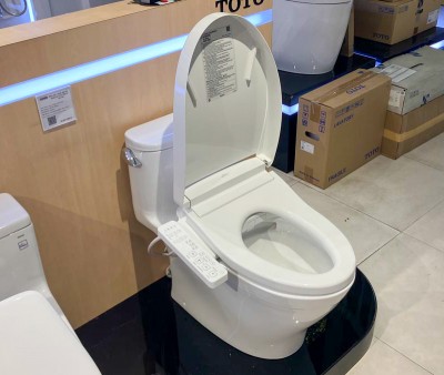 Bồn cầu 1 khối nắp điện tử TOTO MS887RW24