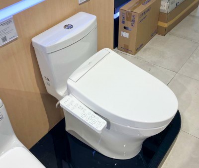 Bồn cầu 1 khối nắp điện tử TOTO MS889DRW24